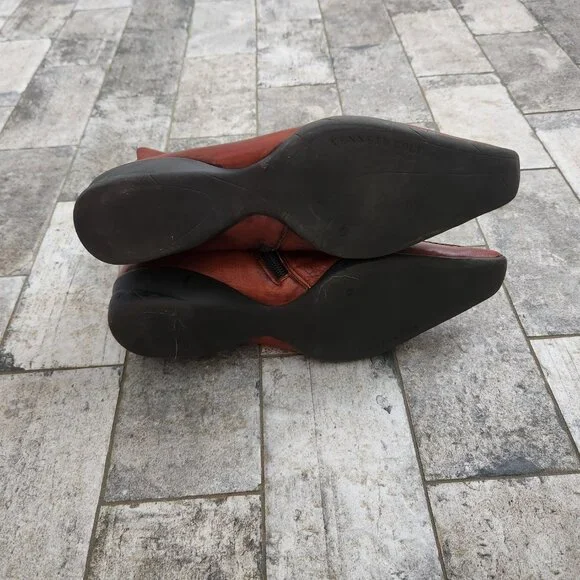 Kenneth Cole Leather Brown Boots, Size 8.5 - Picture 6 of 7